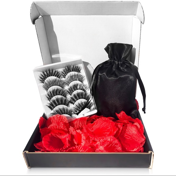 Noble Woman Other - 5 PAIRS Faux Mink Lashes with Glue & Tools ✨❤️